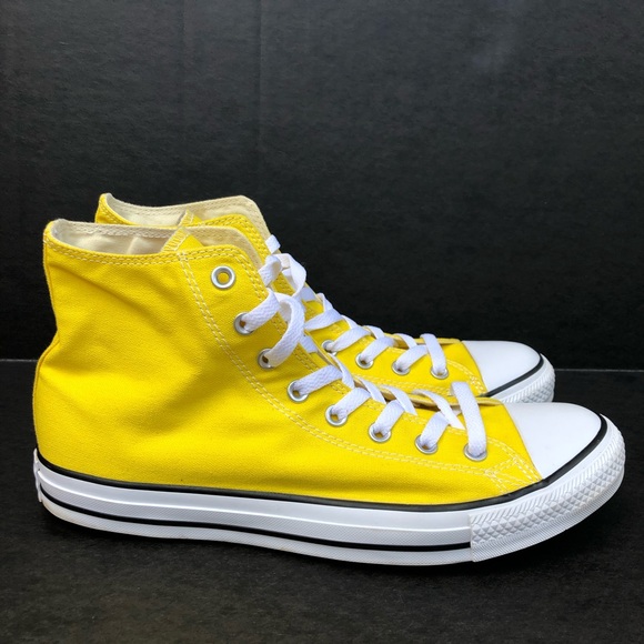 yellow mens converse shoes